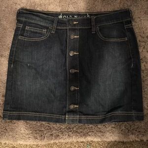 Old Navy Jean Skirt